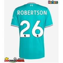 Camisa de Futebol Liverpool Andrew Robertson #26 Equipamento Alternativo 2025-26 Manga Curta